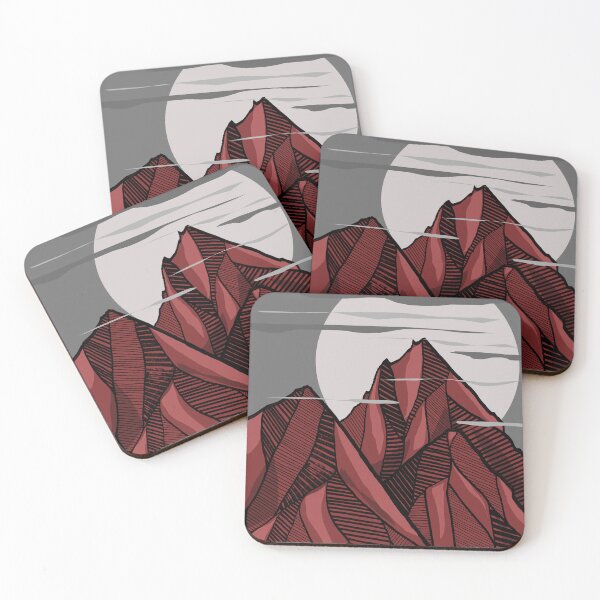 Item preview, Moon and the night Peak mountain  designed and sold by Berlin-D-Prs.