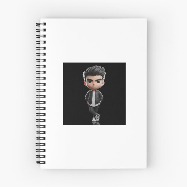 Item preview, Cool Street Style 3D Boy – Dark Aesthetic Cartoon designed and sold by TrendTonic1.