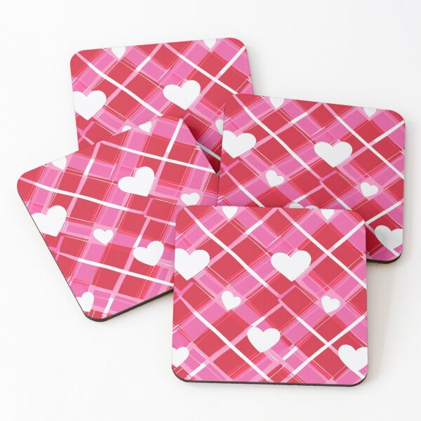Item preview, Over It Plaid - Be Mine designed and sold by CleverCulture.