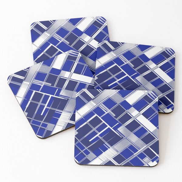 Item preview, Over It Plaid (HANUKKAH Print)  designed and sold by CleverCulture.