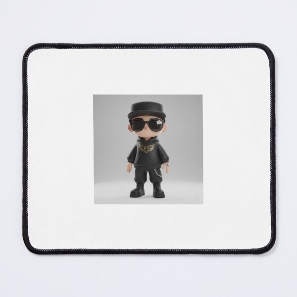 Item preview, Urban Swag 3D Boy – Black Hoodie Street Cartoon designed and sold by TrendTonic1.