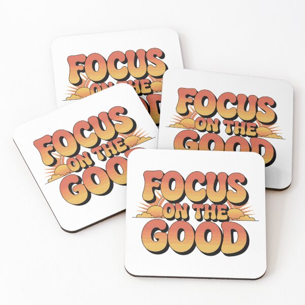 Item preview, Focus On The Good, Focus On The Positive Quote designed and sold by graphic-genie.
