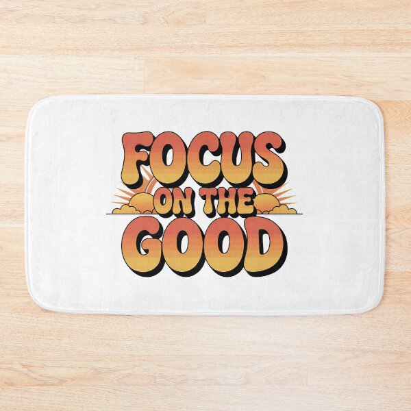 Item preview, Focus On The Good, Focus On The Positive Quote designed and sold by graphic-genie.