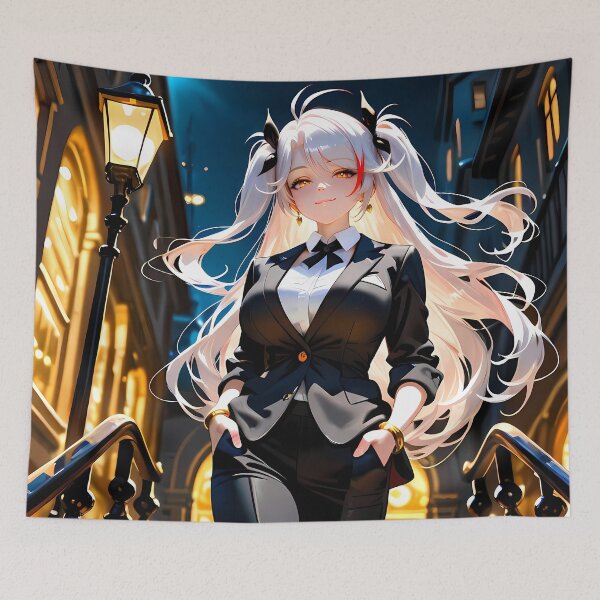 Item preview, Prinz Eugen Azur Lane City Night Streetlight Suit Elegance designed and sold by TanglenRabbit.
