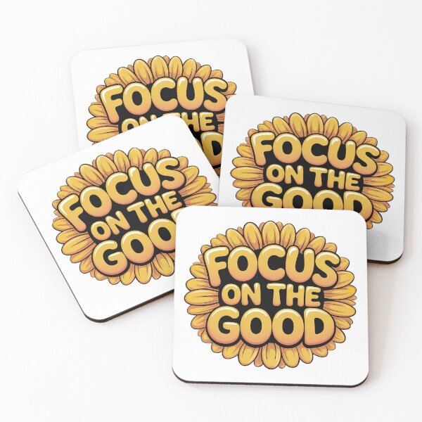 Item preview, Focus On The Good, Focus On The Positive Quote designed and sold by graphic-genie.