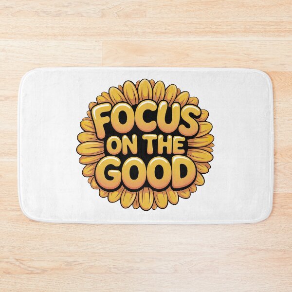 Item preview, Focus On The Good, Focus On The Positive Quote designed and sold by graphic-genie.