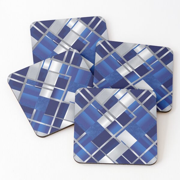 Item preview, Over It Plaid (HANUKKAH Print)  designed and sold by CleverCulture.