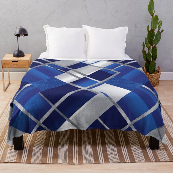 Item preview, Over It Plaid (HANUKKAH Print) designed and sold by CleverCulture.