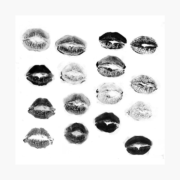 Item preview, Lipstick Kisses designed and sold by verycoolandnice.
