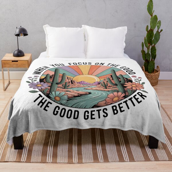 Item preview, Focus On The Good, Focus On The Positive Quote designed and sold by graphic-genie.