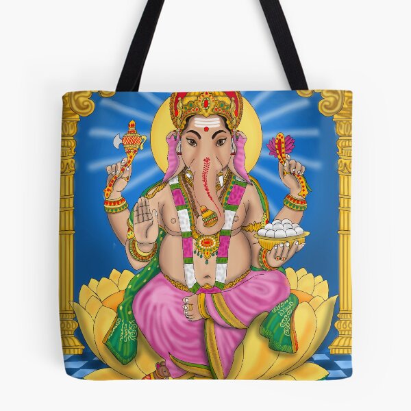Item preview, Ganpati Bappa Art Design – Hindu Spiritual God Illustration designed and sold by Harshit_Digital_Arts.