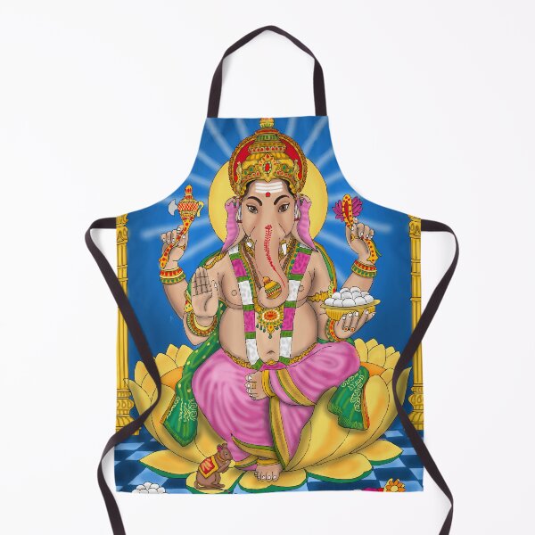 Item preview, Ganpati Bappa Art Design – Hindu Spiritual God Illustration designed and sold by Harshit_Digital_Arts.