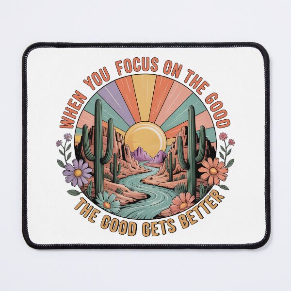 Item preview, Focus On The Good, Focus On The Positive Quote designed and sold by graphic-genie.