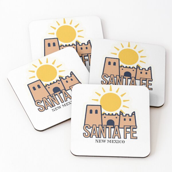 Item preview, Santa Fe -  Minimal Hidden City Magnet designed and sold by shlepyart.