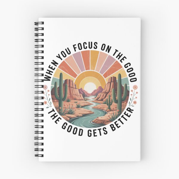 Item preview, Focus On The Good, Focus On The Positive Quote designed and sold by graphic-genie.