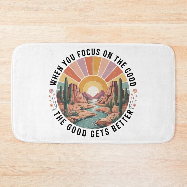 Item preview, Focus On The Good, Focus On The Positive Quote designed and sold by graphic-genie.