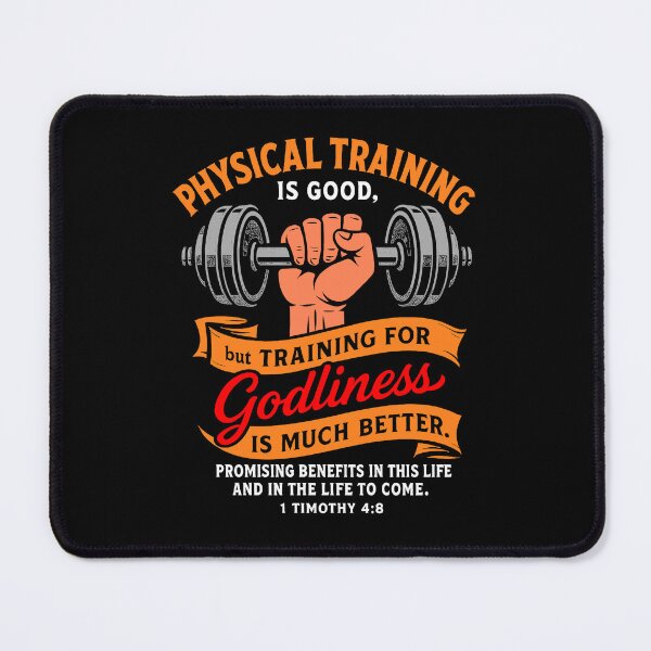 Item preview, 1 Timothy 4:8 Training For Godliness Is Much Better designed and sold by plushism.