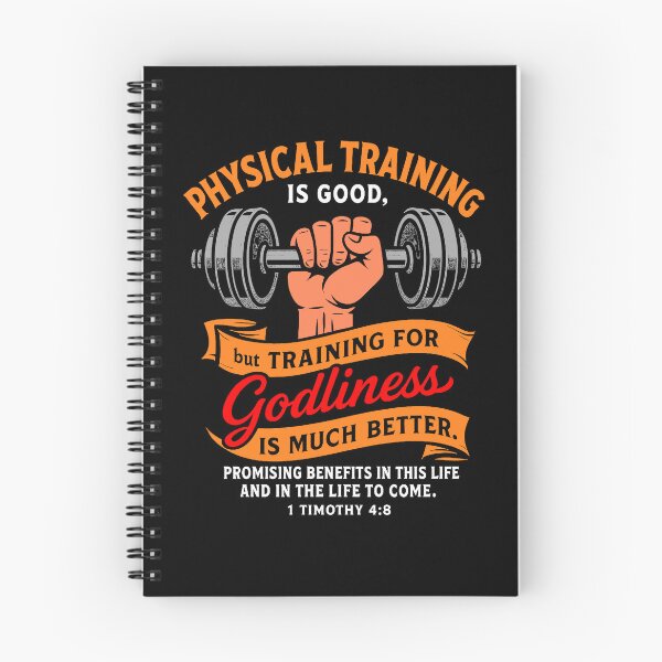 Item preview, 1 Timothy 4:8 Training For Godliness Is Much Better designed and sold by plushism.
