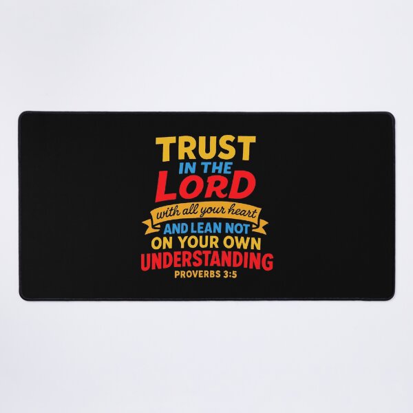 Item preview, Proverbs 3:5 Trust in the LORD with all your heart designed and sold by plushism.