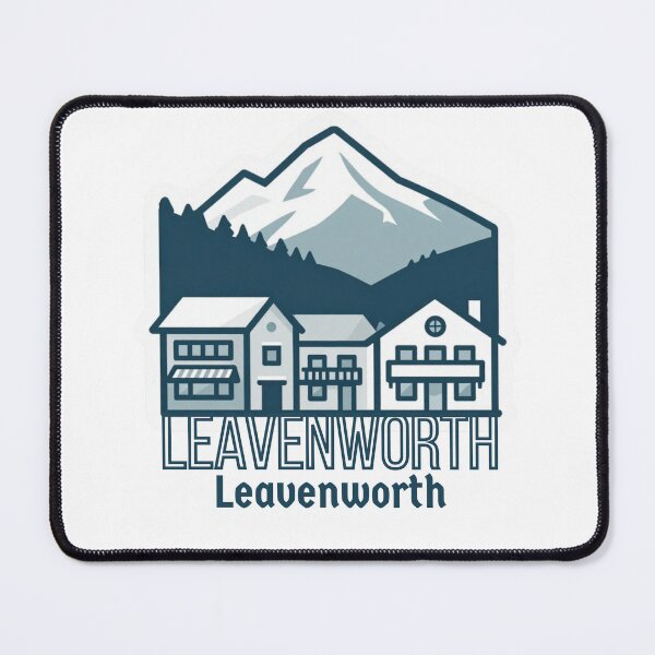 Item preview, Leavenworth -  Minimal Hidden City Magnet designed and sold by shlepyart.