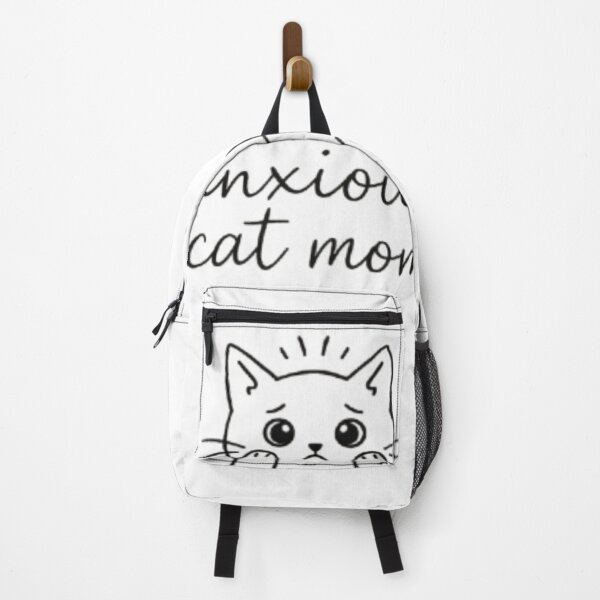 Item preview, Anxious Cat Mom Minimal Cute Cat Lover Design designed and sold by Sanika arts .
