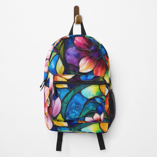 Item preview, Colorful Stained Glass Mosaic Garden Pattern designed and sold by ShopCWA.