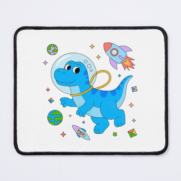 Item preview, Blue Cartoon Dinosaur, Cartoon Dinosaur designed and sold by graphic-genie.
