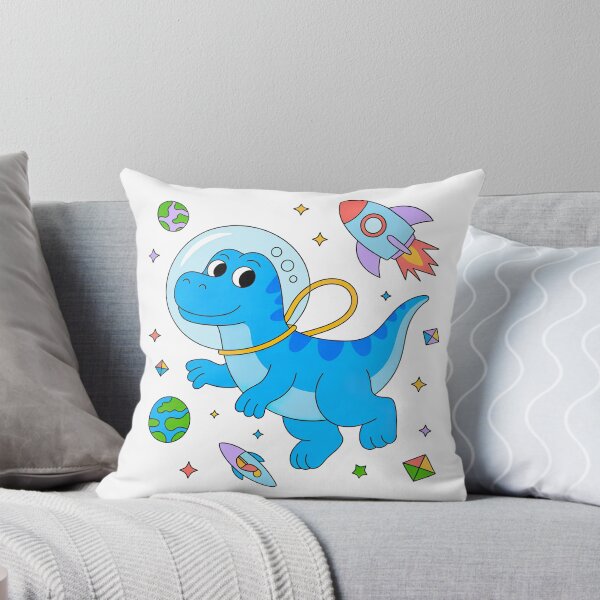 Item preview, Blue Cartoon Dinosaur, Cartoon Dinosaur designed and sold by graphic-genie.