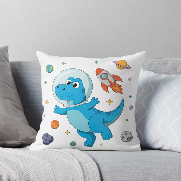 Item preview, Blue Cartoon Dinosaur, Cartoon Dinosaur designed and sold by graphic-genie.