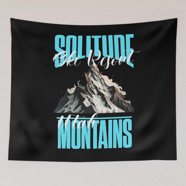 Item preview, Ski Resort Solitude / Ski Resort Blue Mountain  designed and sold by TheEndDesign.