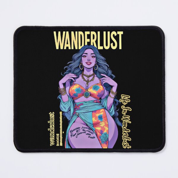 Item preview, Wanderlust Travel Girl designed and sold by Neer arts.