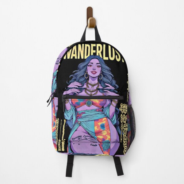 Item preview, Wanderlust Travel Girl designed and sold by Neer arts.