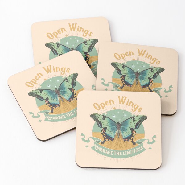 Item preview, Open Wings: Celestial Butterfly Illustration - Embrace the Limitless designed and sold by PriyaMagic.
