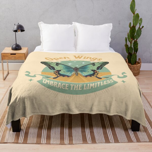 Item preview, Open Wings: Celestial Butterfly Illustration - Embrace the Limitless designed and sold by PriyaMagic.
