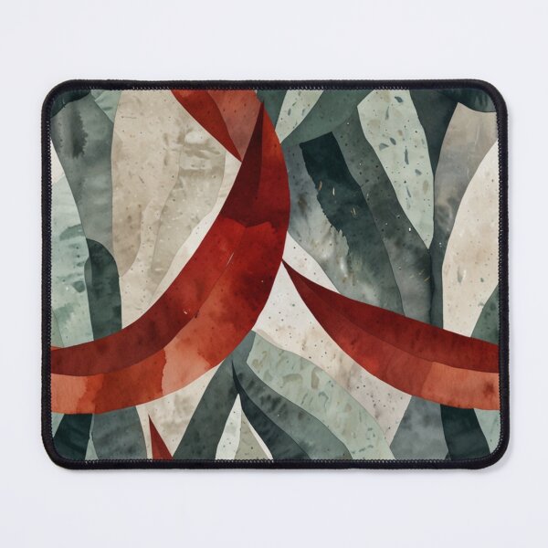 Item preview, Vibrant Watercolor Leaves in Red, Blue, and Green designed and sold by ShopCWA.