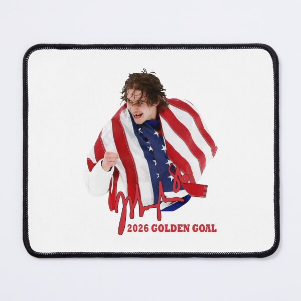 Item preview, Jack Hughes USA Hockey Golden Goal 2026 Hockey designed and sold by BachulAlam.