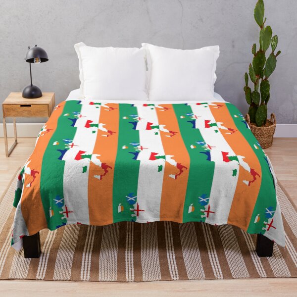 Item preview, Ireland Rugby Fan Irish Tricolour Flag Pattern designed and sold by taiche.