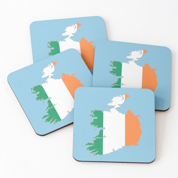 Item preview, Ireland With Equal Green White Orange Vertical Pales designed and sold by taiche.