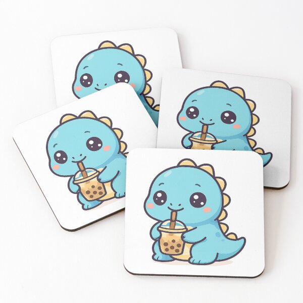 Item preview, Blue Cartoon Dinosaur, Cartoon Dinosaur designed and sold by graphic-genie.