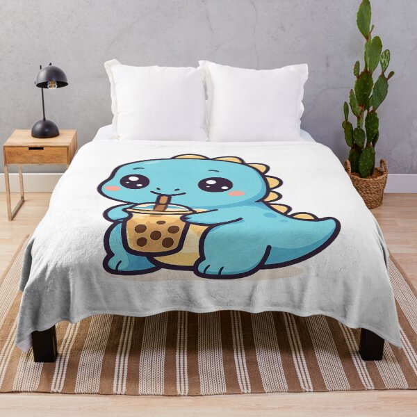 Item preview, Blue Cartoon Dinosaur, Cartoon Dinosaur designed and sold by graphic-genie.