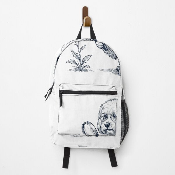Item preview, Vintage Maltese Botanist Flower Dog Mom Dad designed and sold by DoodleTortle.
