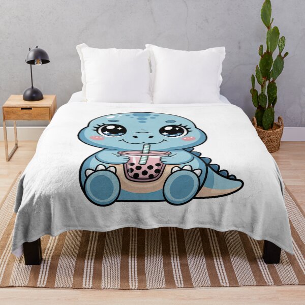 Item preview, Blue Cartoon Dinosaur, Cartoon Dinosaur designed and sold by graphic-genie.