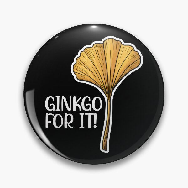Item preview, GINKGO FOR IT Golden Ginkgo Leaf designed and sold by Carl's Clothing.