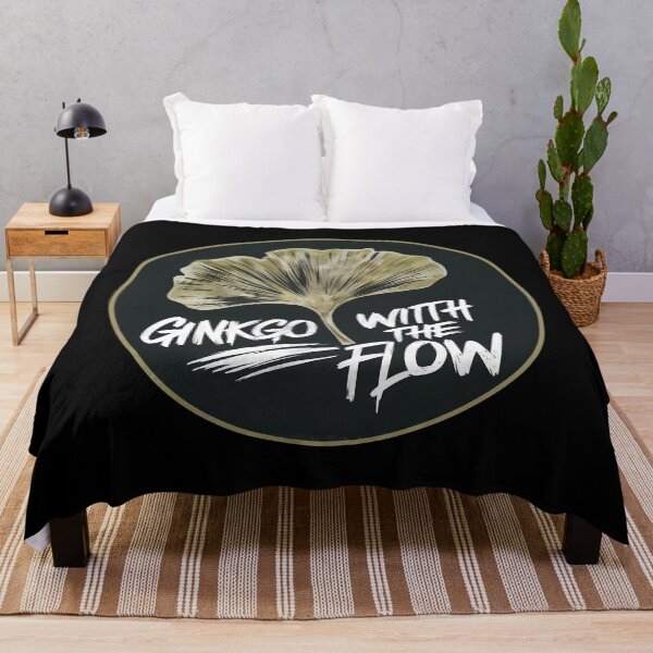 Item preview, Ginkgo Biloba Leaf Maidenhair Tree GINKGO WITH THE FLOW designed and sold by Carl's Clothing.