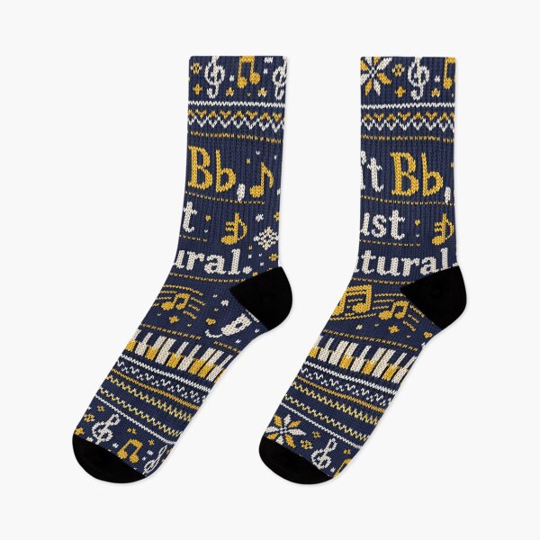 Item preview, Don't Bb Just B Natural Music Saying Knitting Pattern designed and sold by Mauswohn.