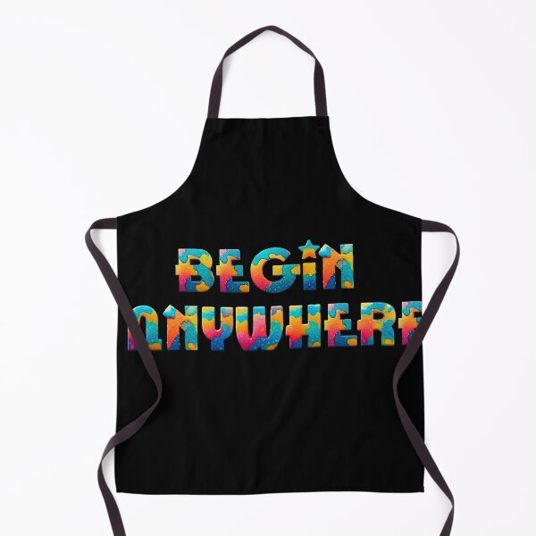 Item preview, The First Step - Begin Anywhere Growth Quote designed and sold by Mini Pixel Perfect Co..