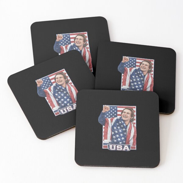 Item preview, Jack Hughes Usa Gold Hockey Patriotic Hockey American Hockey Pride Gift designed and sold by BachulAlam.
