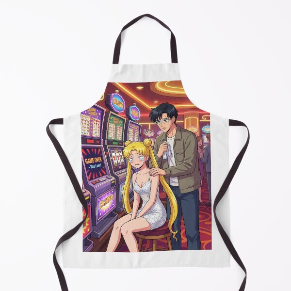 Item preview, Usagi Losing at Slots designed and sold by Solace Sparkles.