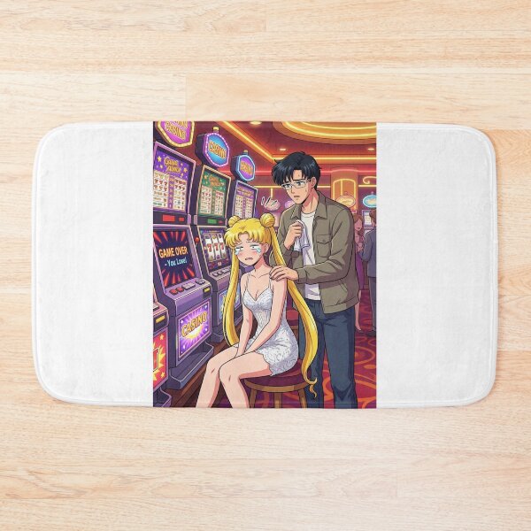 Item preview, Usagi Losing at Slots designed and sold by Solace Sparkles.