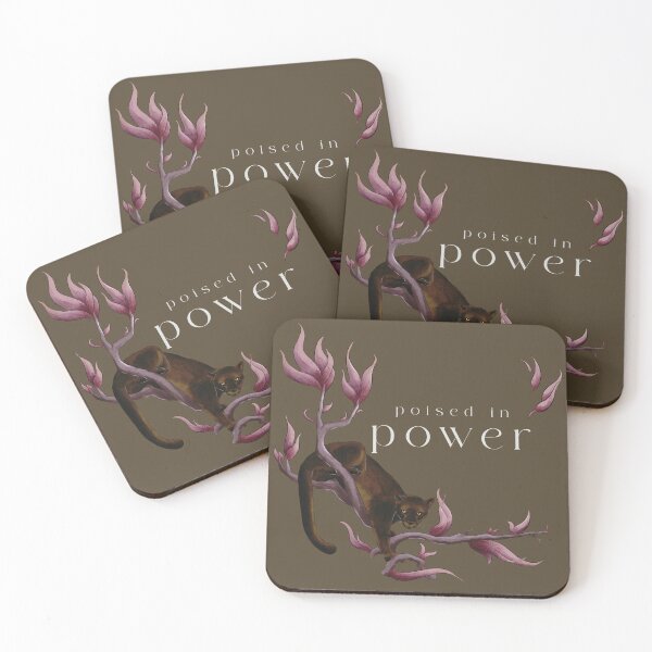 Item preview, Poised in Power Elegant Dark Panther Feminine art designed and sold by art-injoy.